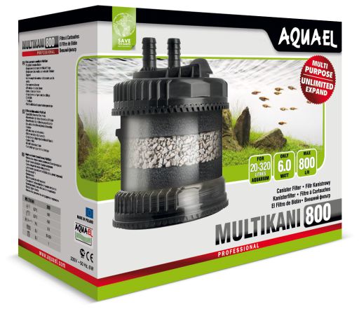 Aquael Filtro Exterior Multikani-800