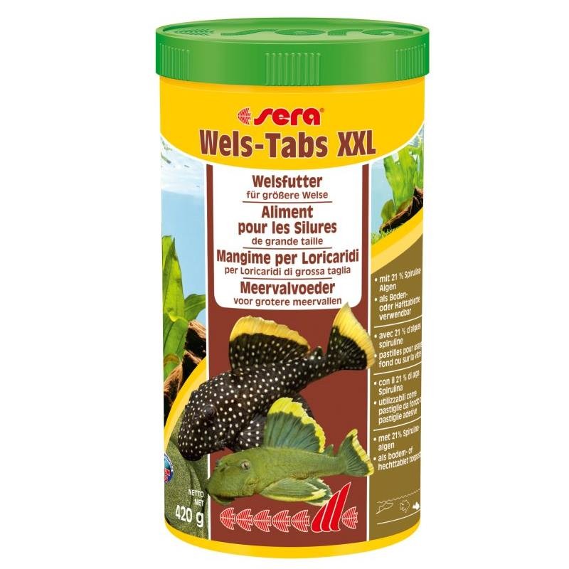 sera Wels-Tabs XXL Nature